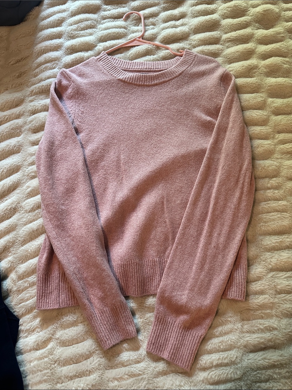 Gap Medium Classic Crewneck Women's Sweater - Dusty Pink